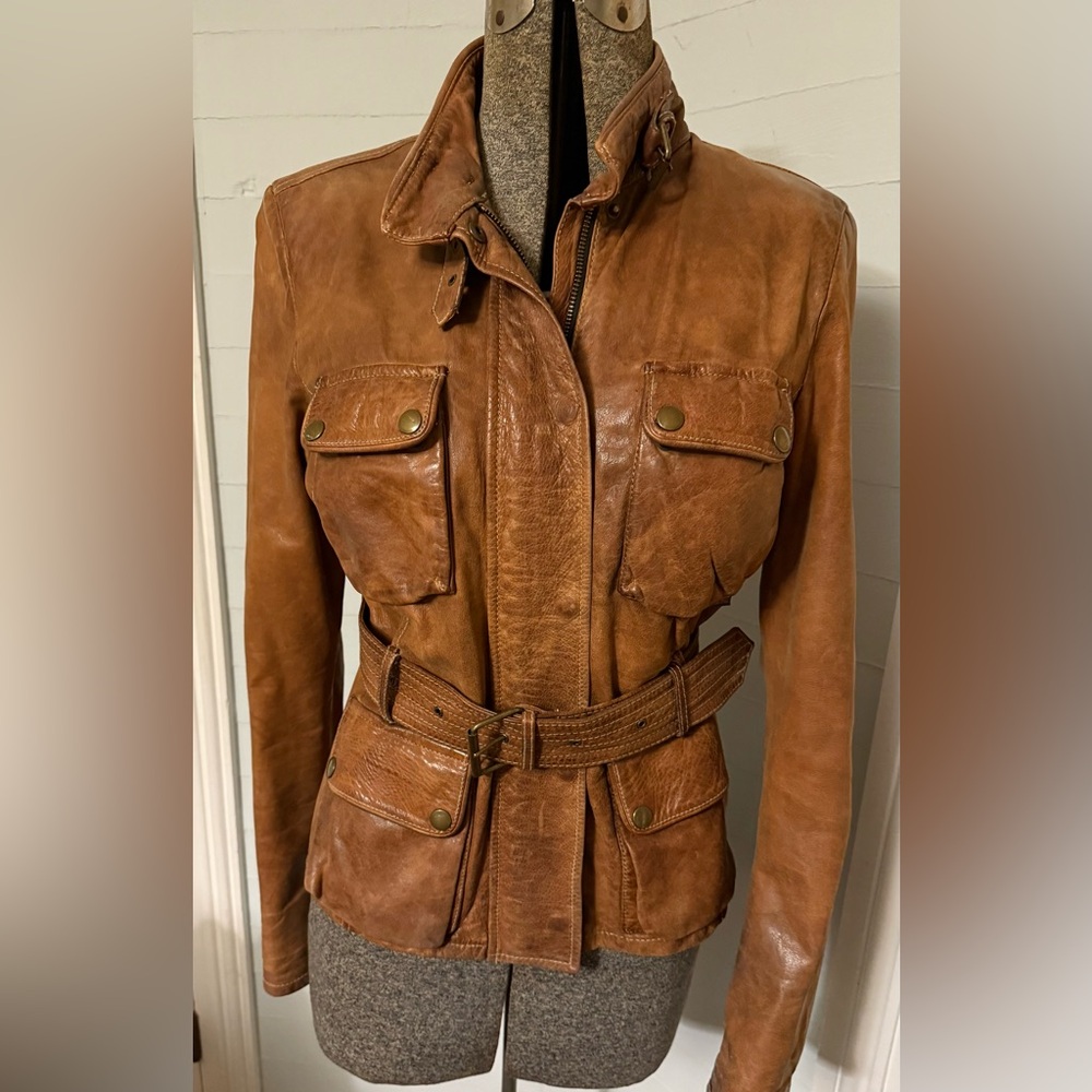Belstaff TRIAL MASTER MOTORCYCLE JACKET
Hand Waxed Leather